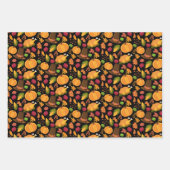 koel Thanksgiving betegeld patroon Inpakpapier Vel (Voorkant)
