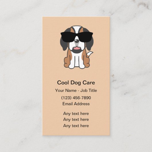 Koel thema Verticale Visitekaartjes (Voorkant)