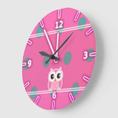 Koel tiendy poka dots met klauwhout grote klok (Hoek)