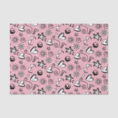 Koel Tieners Liefde Doodle Patroon Valentijnsdag Tissuepapier (Voorkant)