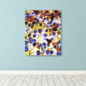 Koel trendy Abstract modern design Canvas Afdruk (Insitu (Houten vloer))