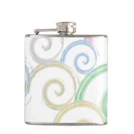 Koel-, trendy- en hedendaagse penselen voor golfwa heupfles