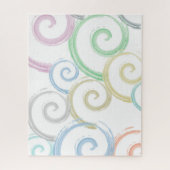 Koel-, trendy- en hedendaagse penselen voor golfwa legpuzzel (Verticaal)