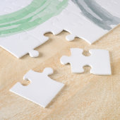 Koel-, trendy- en hedendaagse penselen voor golfwa legpuzzel (Zijkant)