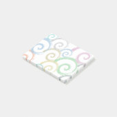 Koel-, trendy- en hedendaagse penselen voor golfwa post-it® notes (Schuin)