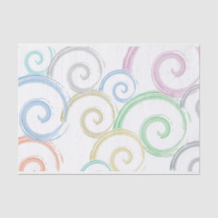 Koel-, trendy- en hedendaagse penselen voor golfwa tissuepapier