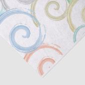 Koel-, trendy- en hedendaagse penselen voor golfwa tissuepapier (Detail)