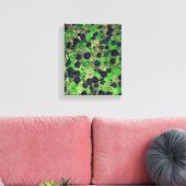 Koel trendy Floral Abstract modern design Canvas Afdruk (Insitu (Woonkamer))