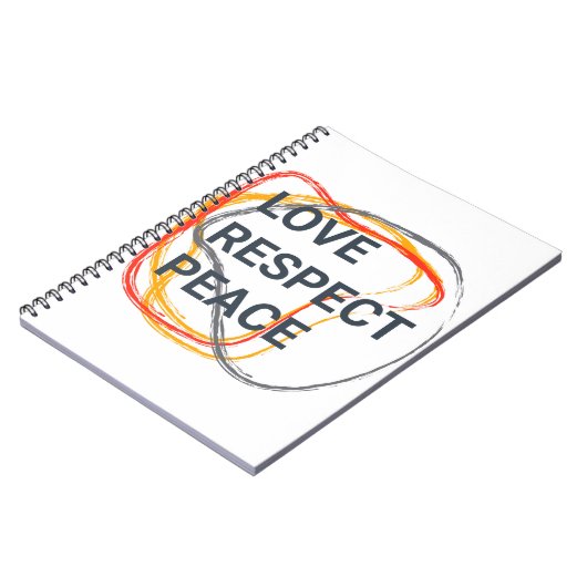 Koel, trendy, grafisch ontwerp in de stad van een  notitieboek (Linkerzijde)