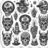 Koel Trendy iPhone Stickers voor Achterzijde van T (Voorkant)