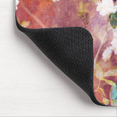 Koel, trendy kunst van het romantisch bloempatroon muismat (Hoek)