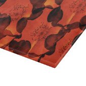 Koel, trendy, unieke digitale kunst van het bloemp snijplank (Hoek)