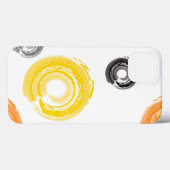 Koel, trendy, urban, moderne verfborstelkunst Case-Mate iPhone case (Achterkant (horizontaal))