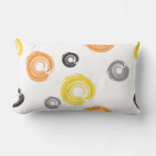 Koel, trendy, urban, moderne verfborstelkunst kussen