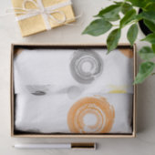Koel, trendy, urban, moderne verfborstelkunst tissuepapier (Geschenk)