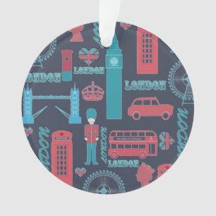 Koel trendy vintage de illustratiespatroon van ornament