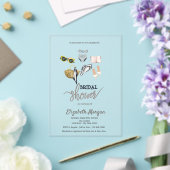 Koel Tropic Strand Bruidsmeisjesfeest Acryl Uitnodigingen (Insitu (Huwelijk))