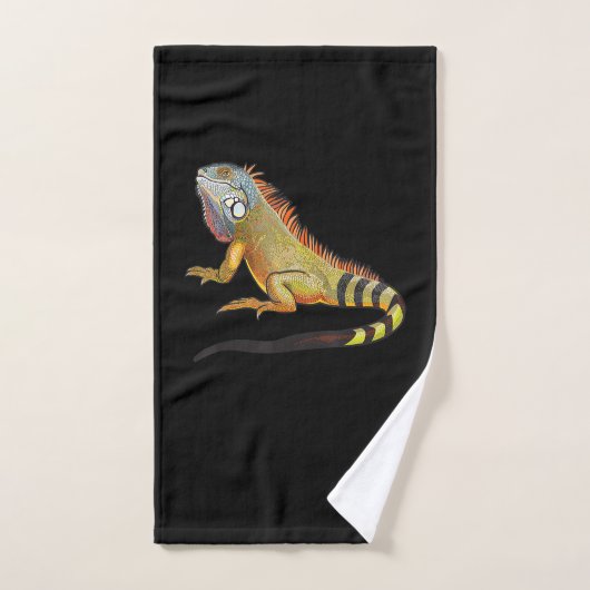Koel Tropisch Iguana Lizard, Pet Gift Handdoek (Handdoek)