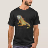 Koel Tropisch Iguana Lizard, Pet Gift T-shirt (Voorkant)