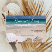 Koel tropisch strand, palm, stoelenpartij kaart