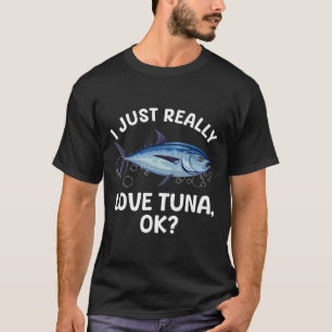 Koel Tuna Vis Kunst Voor Mannen Vrouwen Diepzee Tu T-shirt