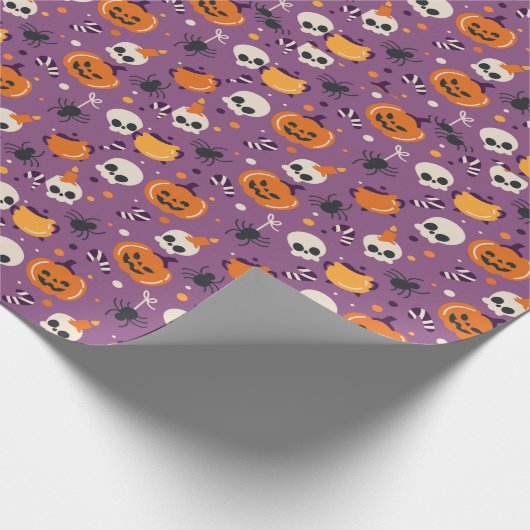 Koel tussen vouwpapier cadeaupapier (Hoek)