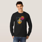 Koel uien met zonnebril Vegetable O T-shirt (Voorkant volledig)