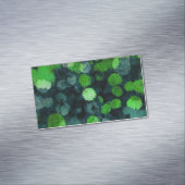 Koel, uniek bloemenpatroon magnetisch visitekaartje (Voorbeeld)