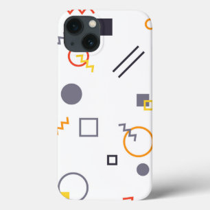 Koel, uniek, trendy, abstracte illustratie in de s Case-Mate iPhone case