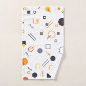 Koel, uniek, trendy, abstracte illustratie in de s handdoek (Handdoek)