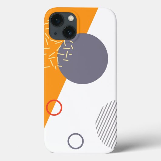 Koel, uniek, trendy, stadgeometrische illustratie Case-Mate iPhone case (Achterkant)