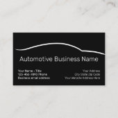 Koel unieke automobielkaarten visitekaartje (Voorkant)