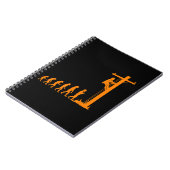 Koel unieke evolutie van de Lineman Electricia-cad Notitieboek (Linkerzijde)