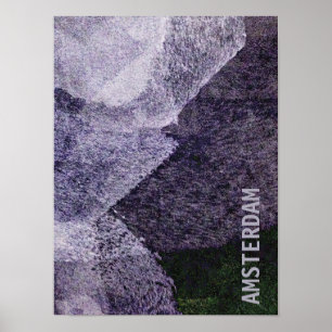 Koel, unieke moderne Amsterdam ontwerpkunst Poster