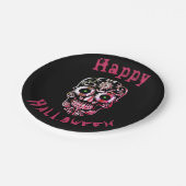 Koel unieke, stijlvolle schedel borden van het Hal Papieren Bordje (Gekanteld)