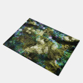 Koel, unieke, trendy digitale kunst van het bloemp deurmat (Schuin)