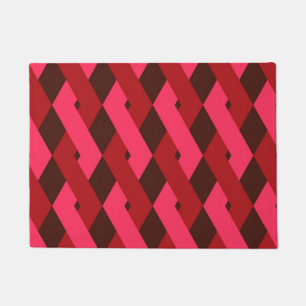Koel, unieke, trendy, stedelijke geometrische vorm deurmat
