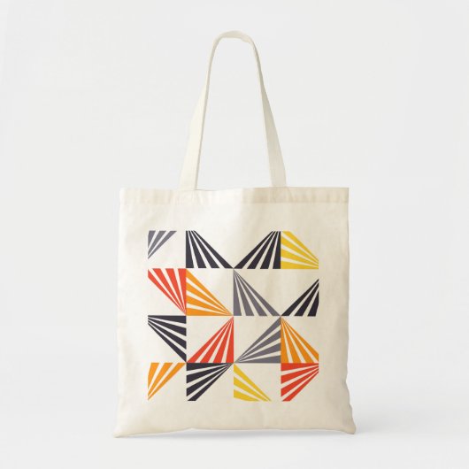 Koel, unieke, trendy, stedelijke, kleurrijke drieh tote bag (Voorkant)