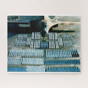 Koel US Air Force B-1 Bomber Legpuzzel