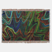 Koel van gekleurde wol, wat doet het? deken (Voorkant)