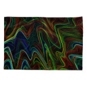 Koel van gekleurde wol, wat doet het? kussensloop (Achterkant-Links)