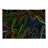 Koel van gekleurde wol, wat doet het? kussensloop (Achterkant-Rechts)