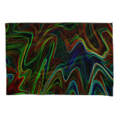 Koel van gekleurde wol, wat doet het? kussensloop (Voorkant-Links)