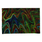 Koel van gekleurde wol, wat doet het? kussensloop (Voorkant-Rechts)