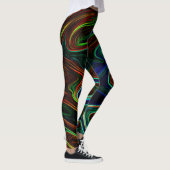 Koel van gekleurde wol, wat doet het? leggings (Rechts)