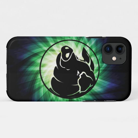 Koel varkenshoofd Case-Mate iPhone case (Achterkant (horizontaal))