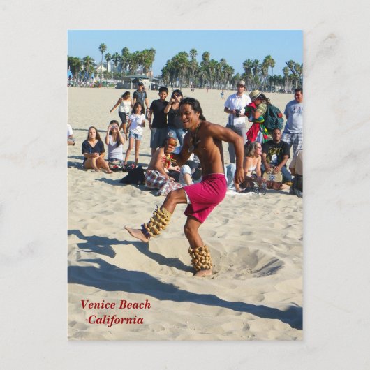 Koel Venice Beach Briefkaart! Briefkaart (Voorkant)