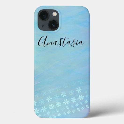 Koel, verbluffend, blauw jouw naam Case-Mate iPhone case (Achterkant)
