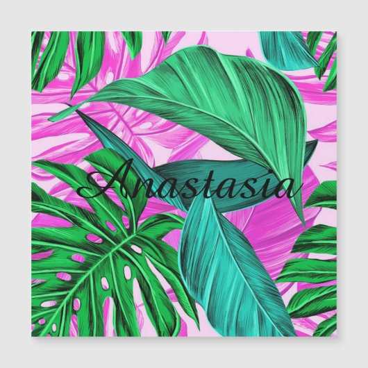 Koel, verbluffend, fluorescerende tropische palm (Voorkant)