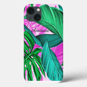 Koel, verbluffend, fluorescerende tropische palm Case-Mate iPhone case